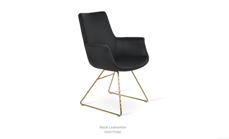 Bottega Wire Armchair High Back by SohoConcept