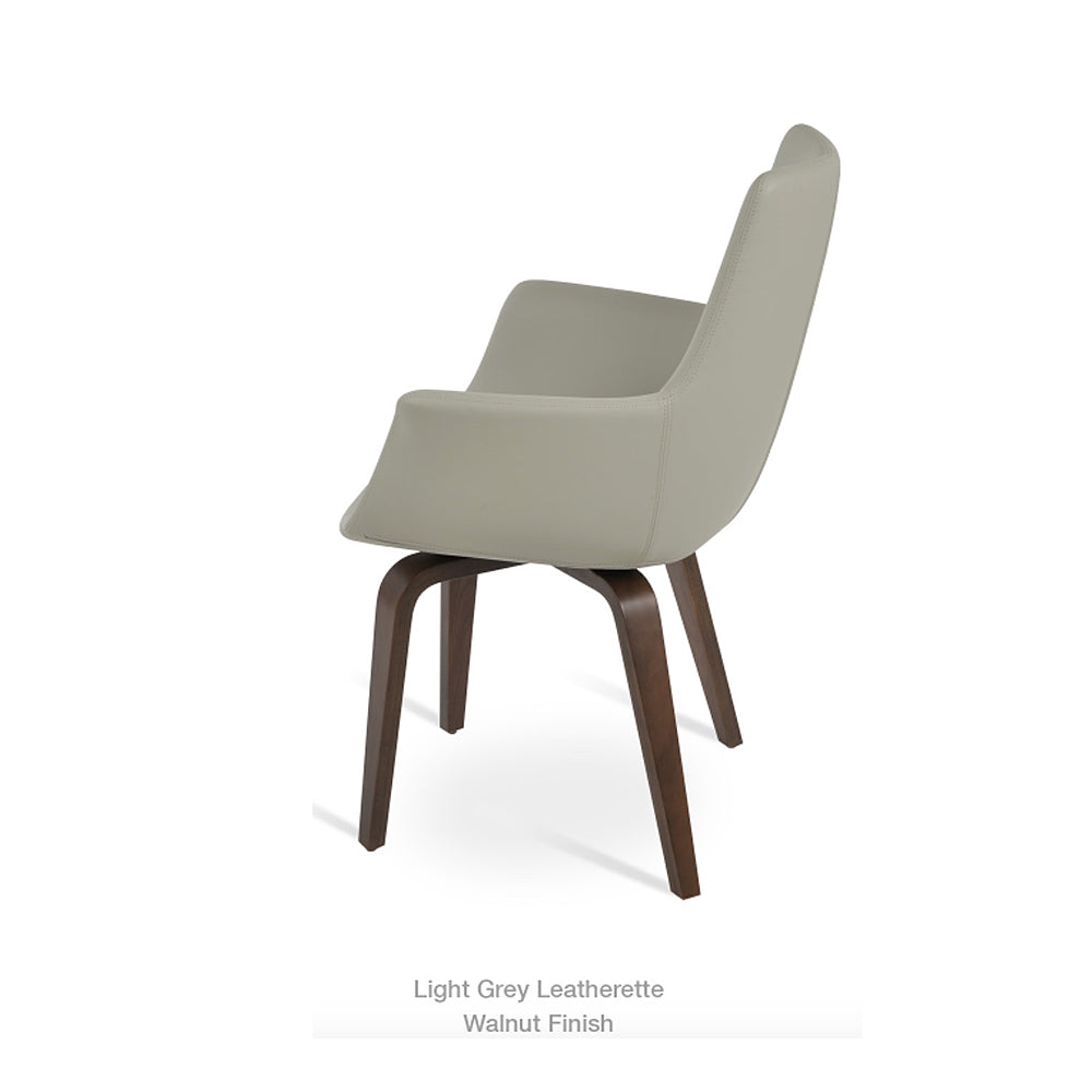 Bottega Plywood Armchair High Back by SohoConcept