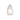 Briolette Grande Pendant by Visual Comfort Modern in brushed brass finish