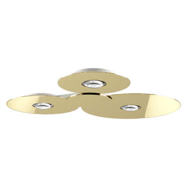 Warm white 3000K LED ceiling lamp Bugia Mega with high 90 CRI color rendering