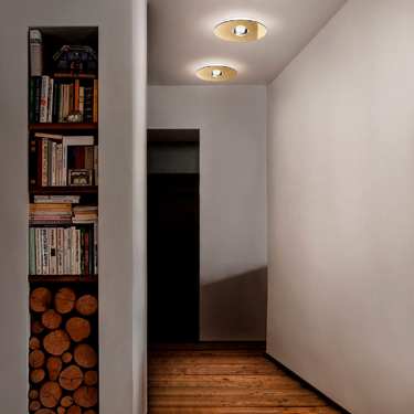 Lodes Bugia Single Ceiling Flush Light