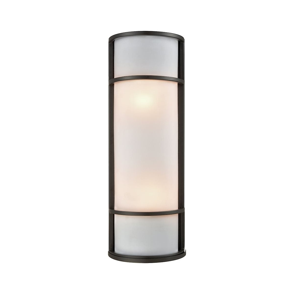 Thomas Lighting Bella Outdoor Wall Sconce Bronze A White Acrylic Diffuser CE932171