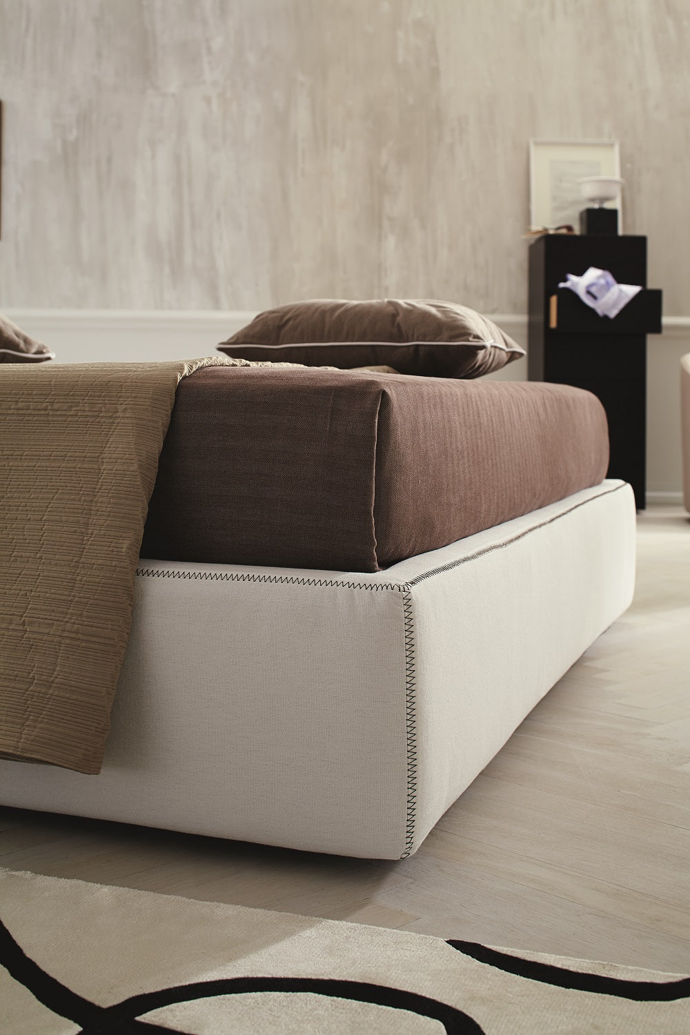 Clay King Storage Bed by JM