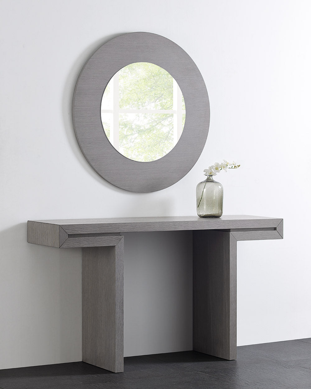 Delaney Console Table Grey by Whiteline