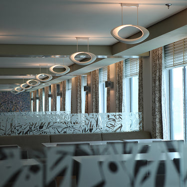 Artemide Cabildo Pendant Lamp with Warm 2700K LED Light Creating a Cozy Ambiance