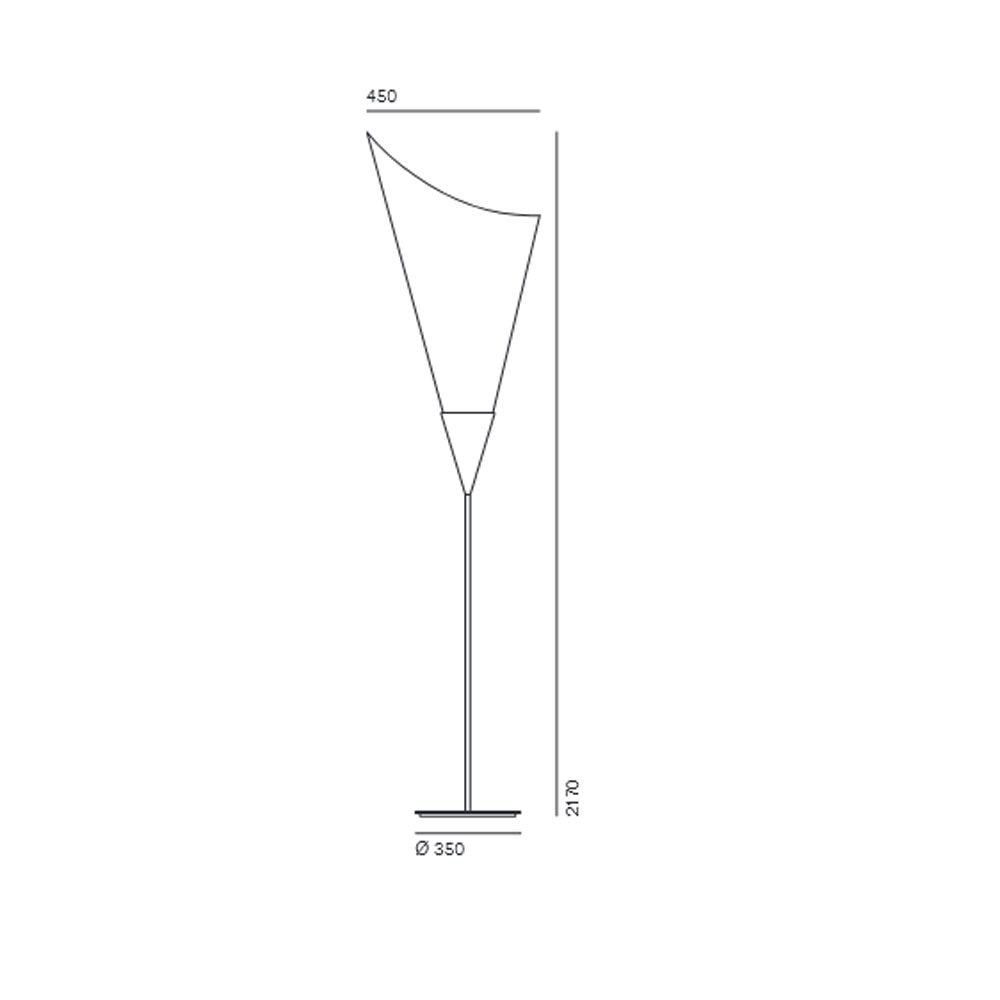 Pallucco Calla Small Floor Lamp