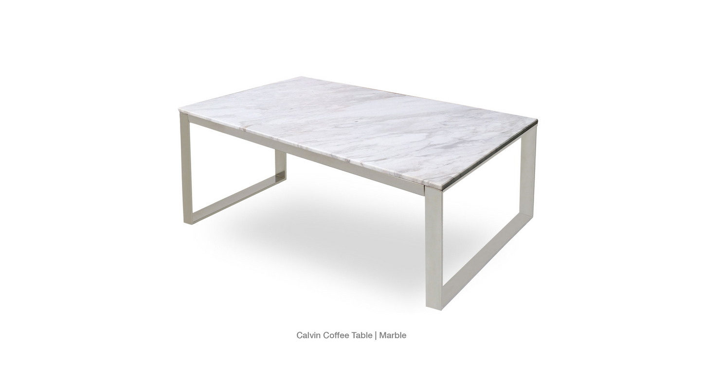 Calvin Marble Coffee Table by SohoConcept