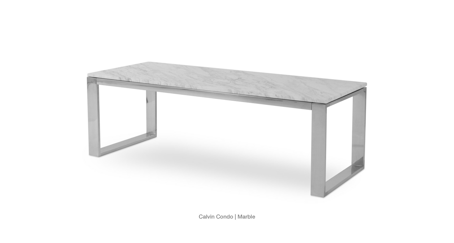 Calvin Marble Condo Coffee Table by SohoConcept