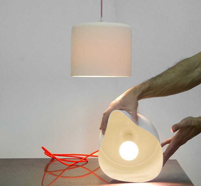 In-Es Art Design Candle 2 Pendant Light