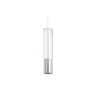 Satin Nickel Captra by Sean Lavin, shown against white
