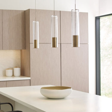 Captra pendant lighting for hallway, 3 inch wide, energy-efficient LED, 90 CRI, kitchen island Lighting