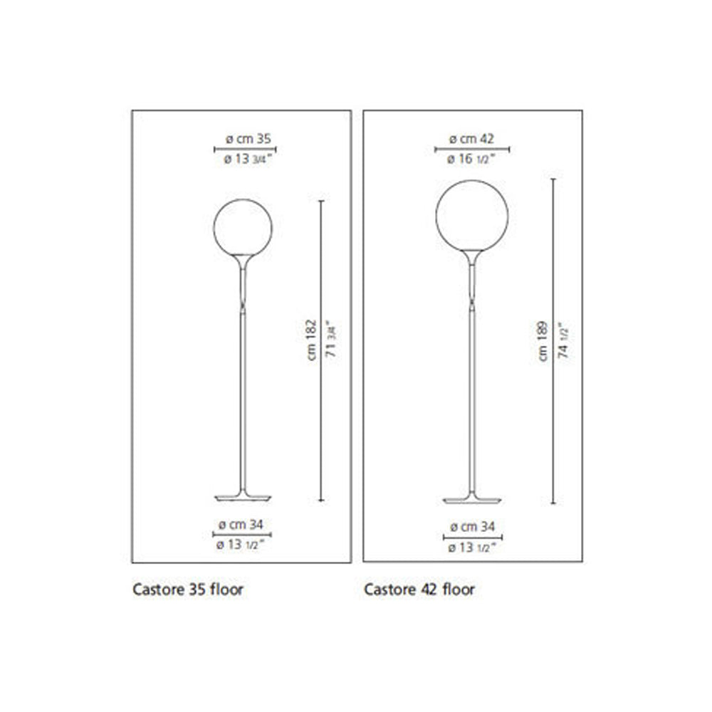 Artemide Castore Floor Lamp