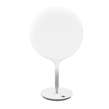 Modern White Glass Sphere Table Lamp by Artemide