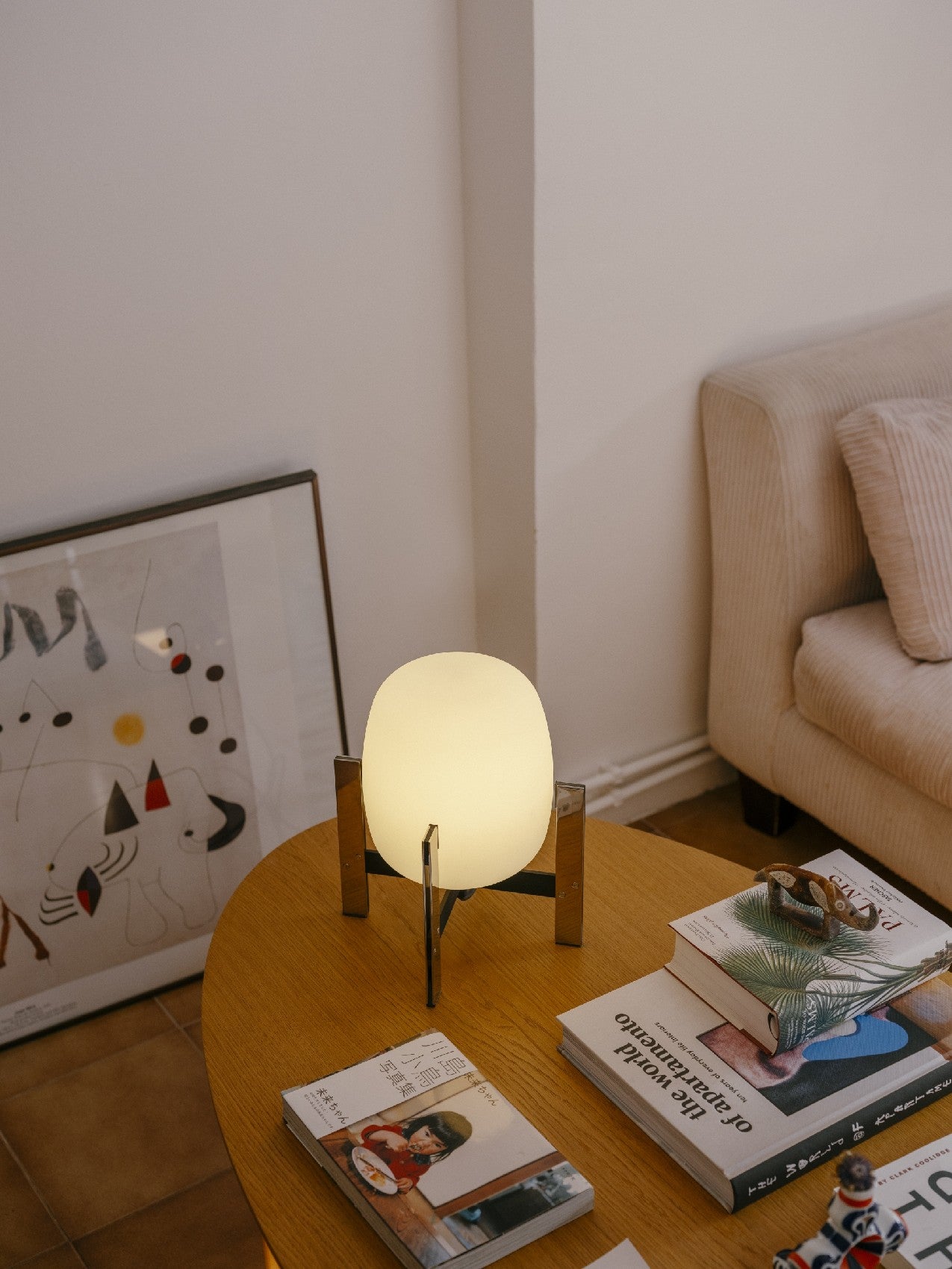 Santa & Cole Cestita Metalica Table Lamp