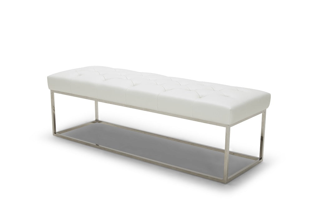Chelsea Lux Bench White by JM