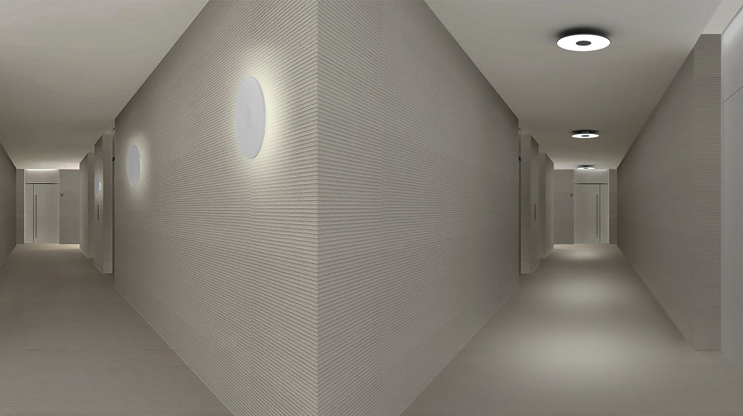 Circa Flat Panel Flushmount | Pablo Designs - Modern Ceiling Light 4