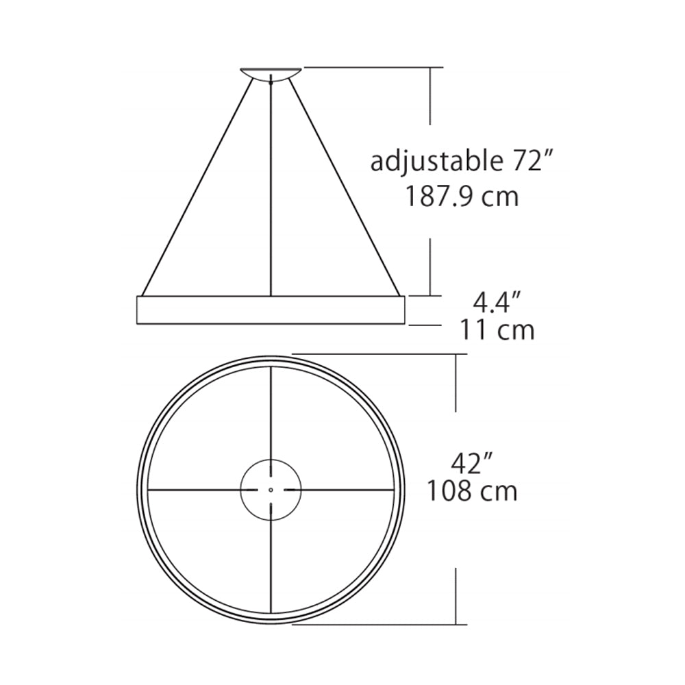 BlackJack Lighting Circuit Pendant Light