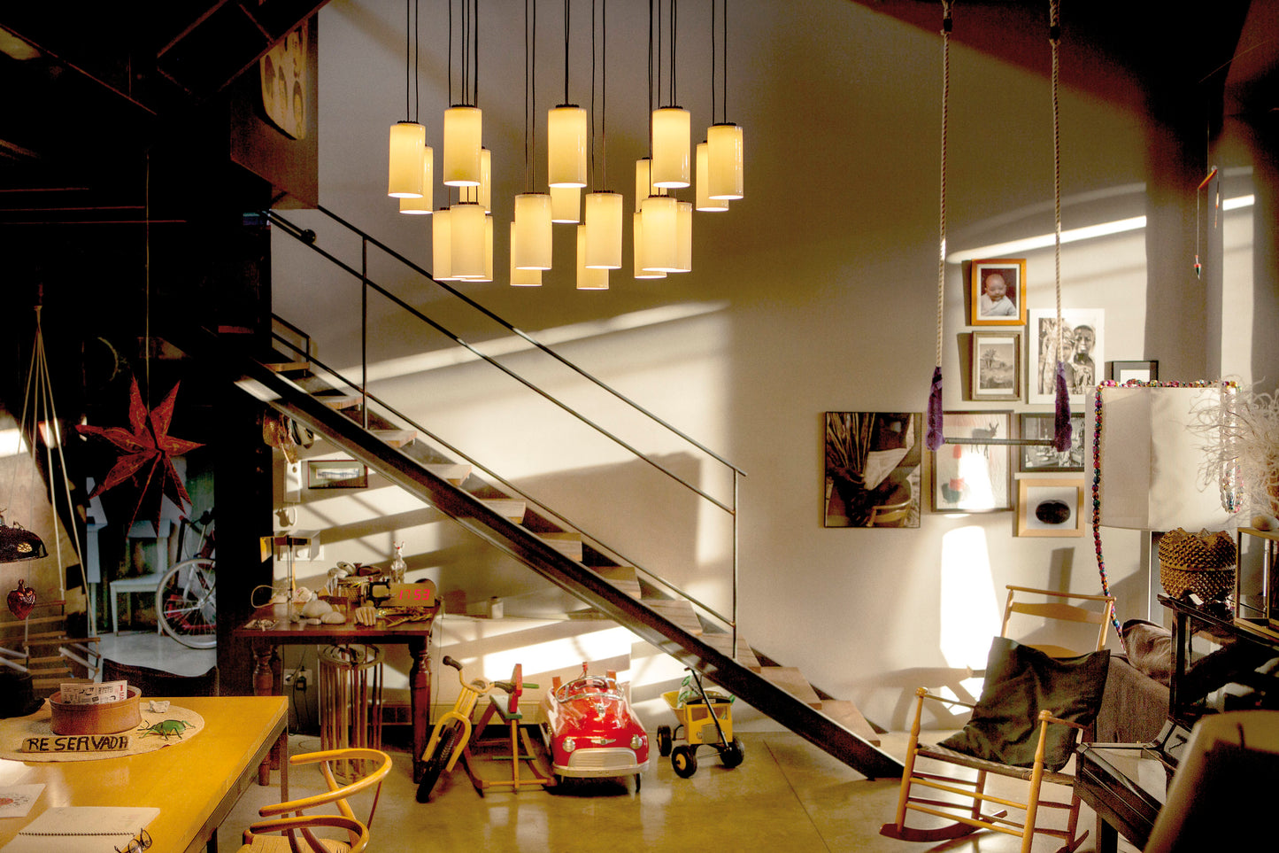 Santa & Cole Cirio Chandelier M