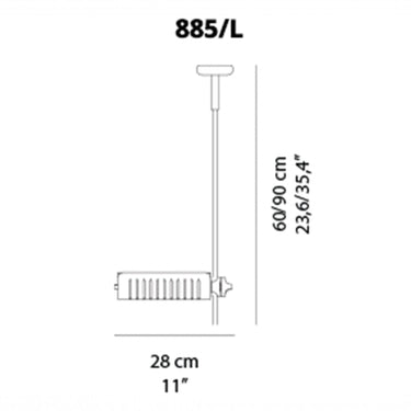 Adjustable reflector Colombo ceiling lamp LED light for contemporary home décor