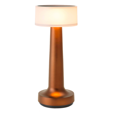 Neoz Cooee 2 opal diffuser close-up for glare-free downlight, copper finish.