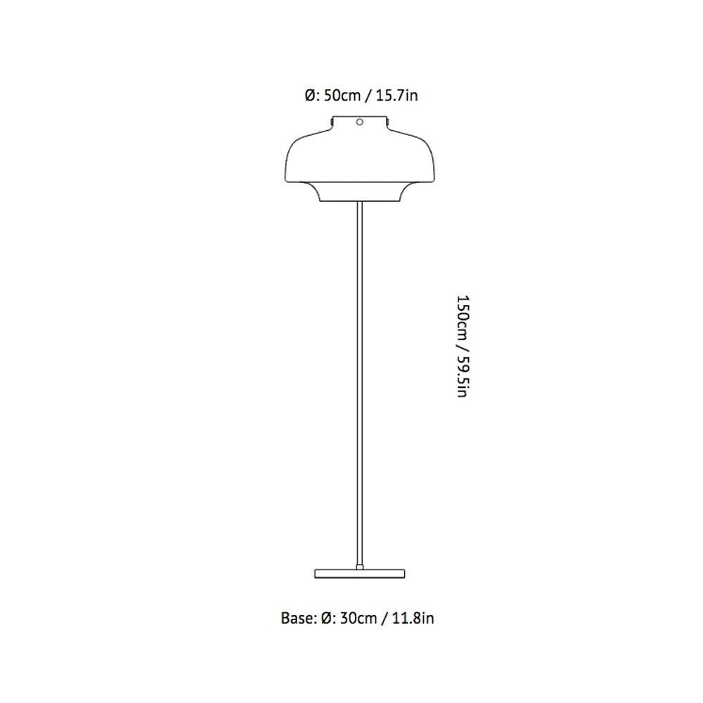 &Tradition Copenhagen SC14 Floor Lamp