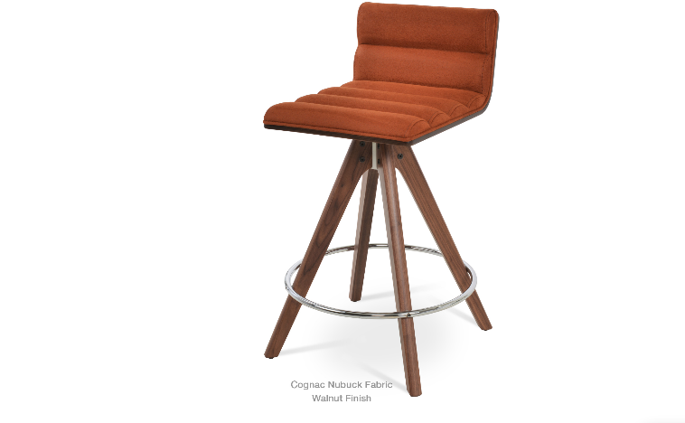 Corona Pyramid Swivel Comfort Stools by SohoConcept