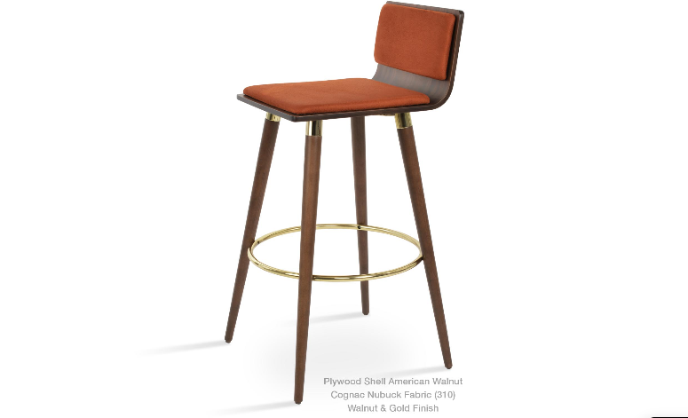 Corona DR Wood Stool by SohoConcept