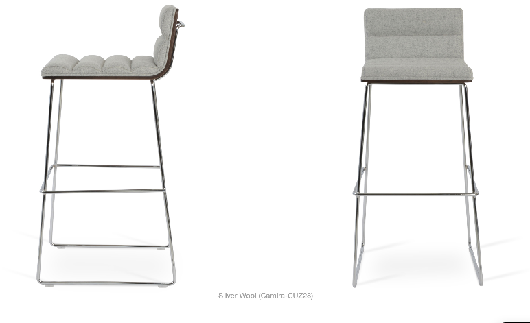 Corona Handle Back Wire Comfort Stool by SohoConcept