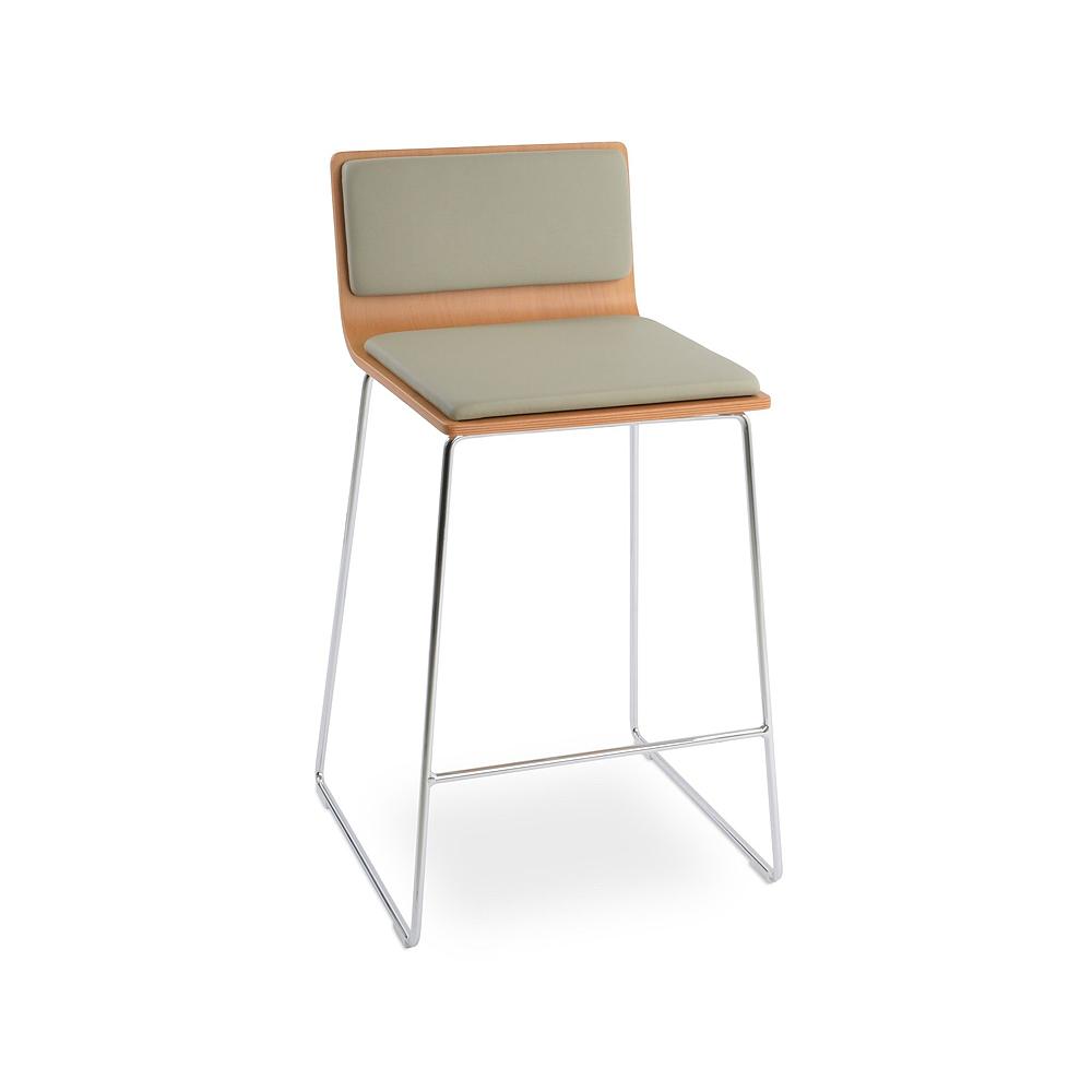 Corona Handle Back Wire Plywood Stool by SohoConcept