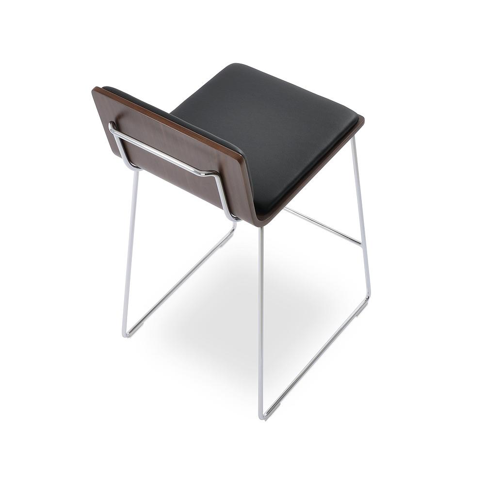 Corona Handle Back Wire Plywood Stool by SohoConcept