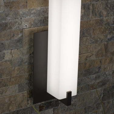 Visual Comfort Modern Cosmo LED wall light, 60000 hour lifespan, long lasting outdoor LED