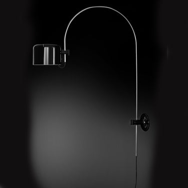 Coupé 1158 designer wall light by Joe Colombo with directional lighting head