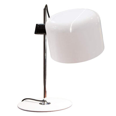 Oluce Coupé 2202 modern table lamp ideal for office, bedroom, or hotel interiors