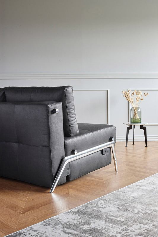 Innovation Living Cubed Queen Sofa Bed with Aluminum Legs