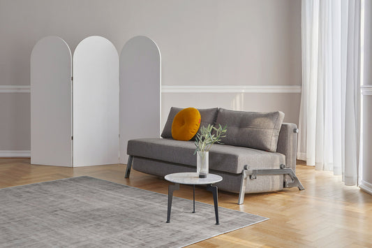 Innovation Living Cubed Full Sofa Bed Chrome Legs