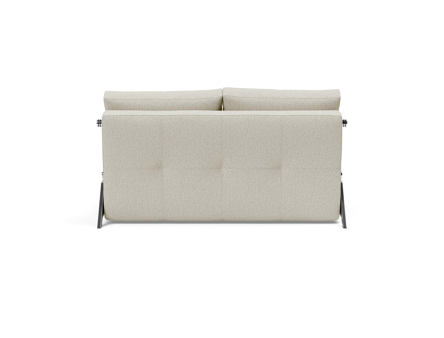Innovation Living Cubed Full Sofa Bed Chrome Legs