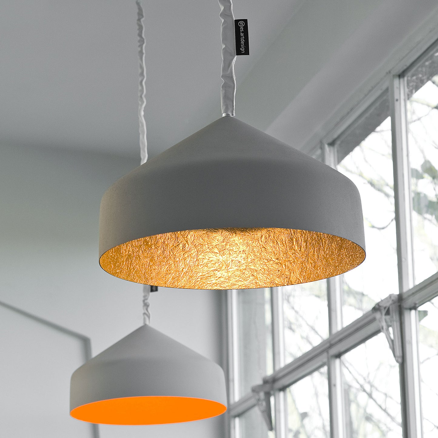 In-Es Art Design Cyrus Cemento Pendant Light