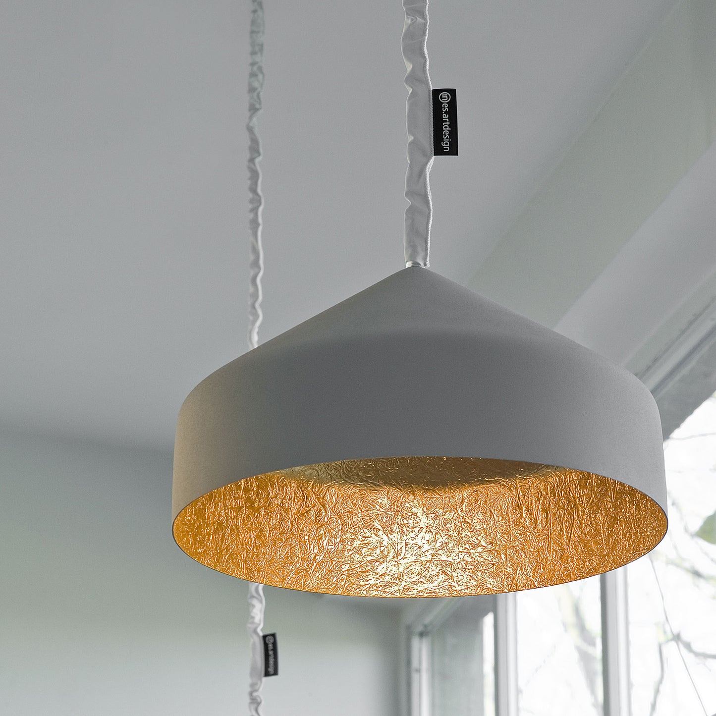 In-Es Art Design Cyrus Cemento Pendant Light