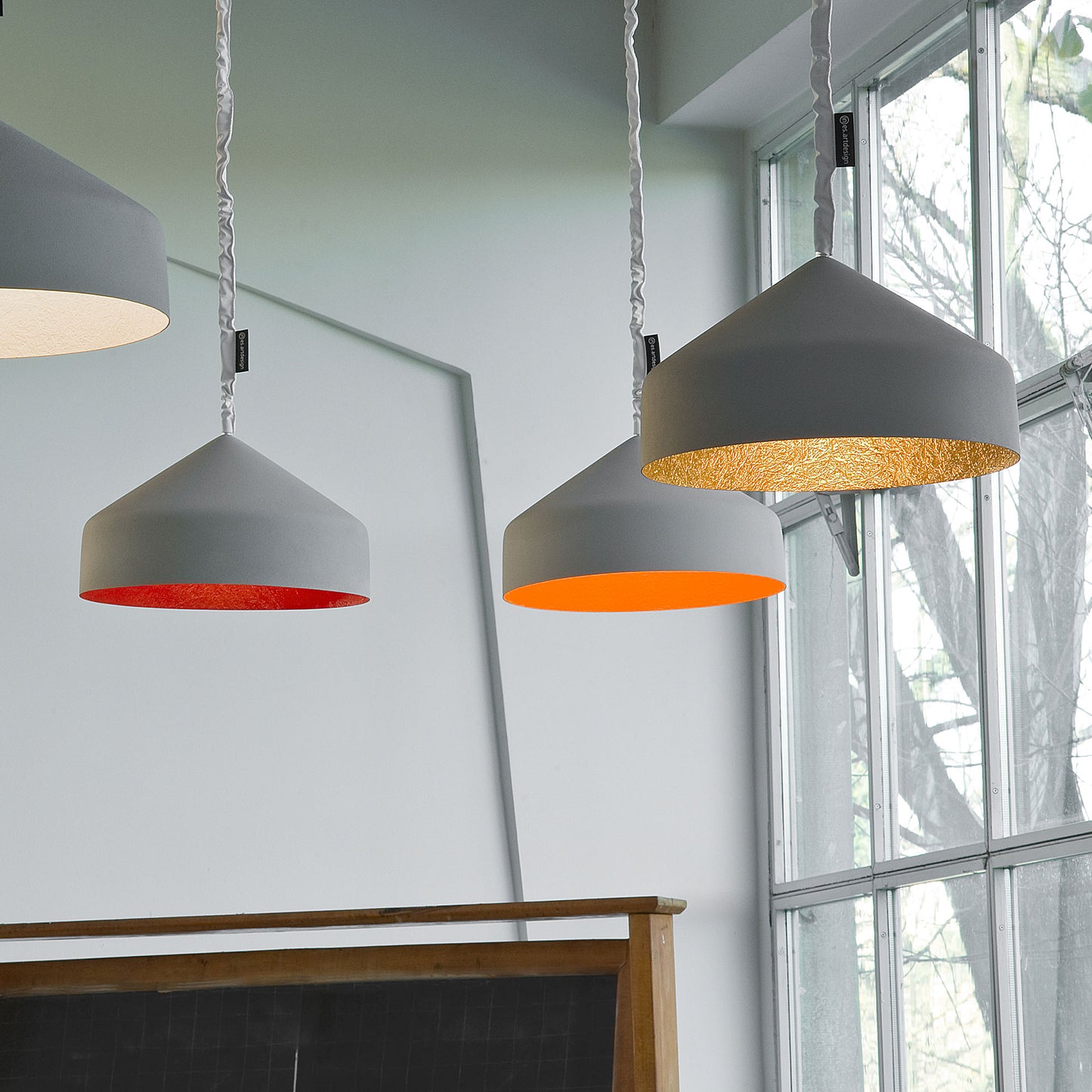 In-Es Art Design Cyrus Cemento Pendant Light