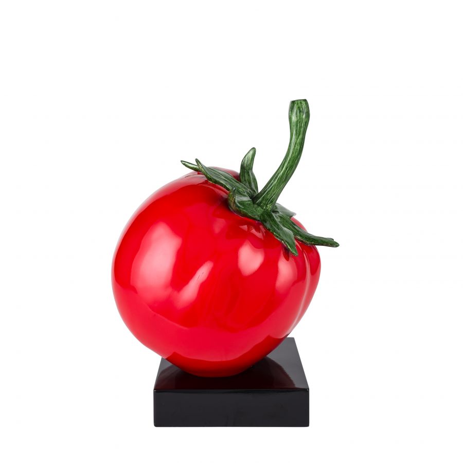 Finesse Decor Bright Red Tomato- Resin Sculpture - SALE