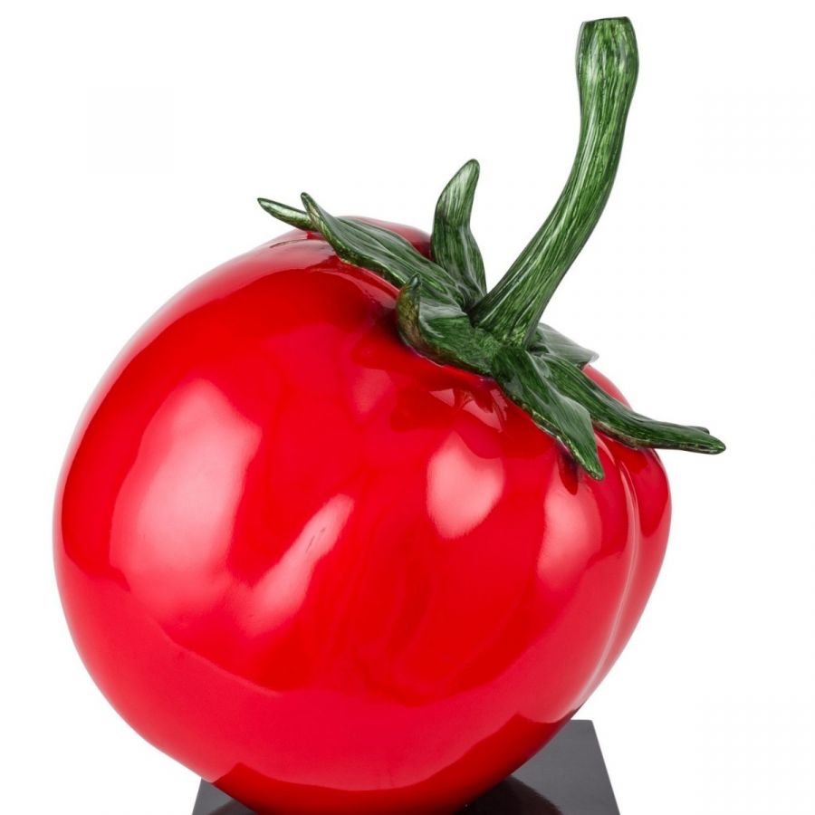 Finesse Decor Bright Red Tomato- Resin Sculpture - SALE