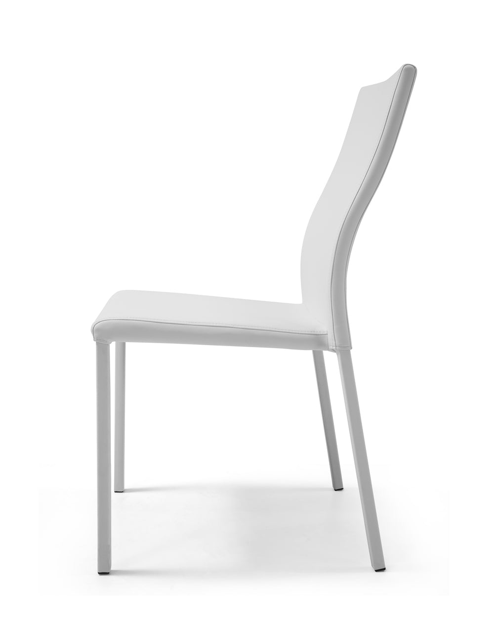 Ellie Dining Chair White - Set of 4 by Whiteline
