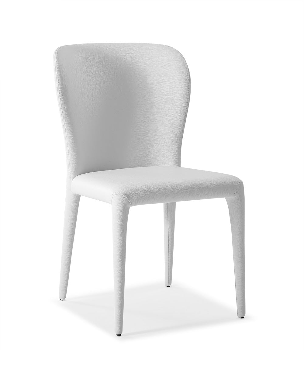 Hazel Dining Chair White - Set of 2 by Whiteline