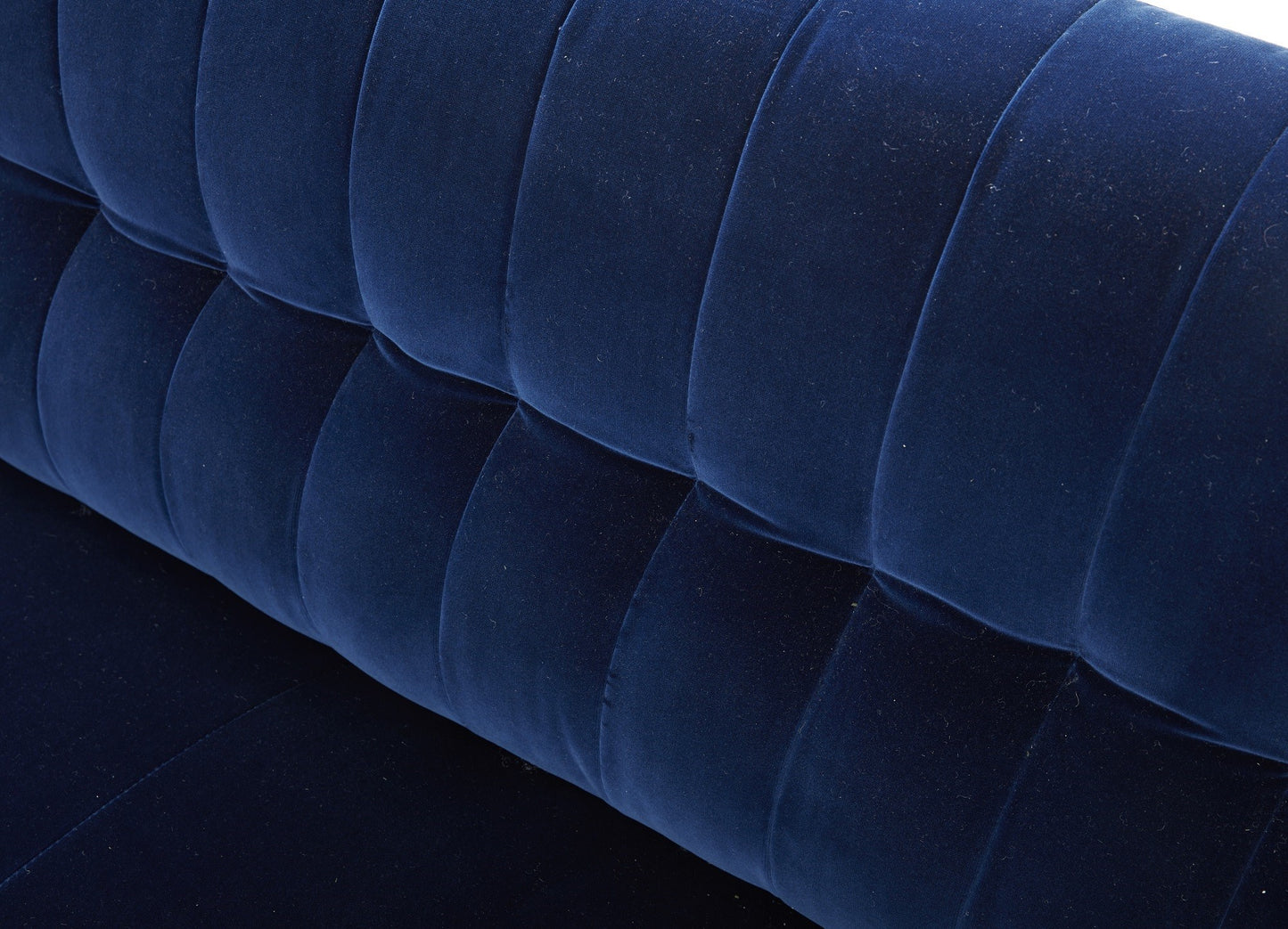 Deco Loveseat Blue Fabric by JM