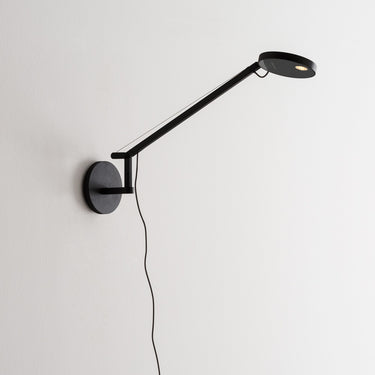 Modern LED Wall Sconce - Artemide Demetra Micro in Grey
