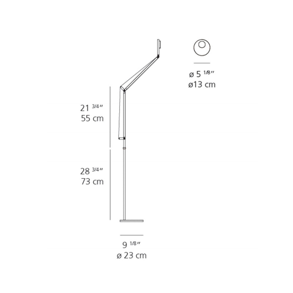 Artemide Demetra Professional Led Floor Lamp