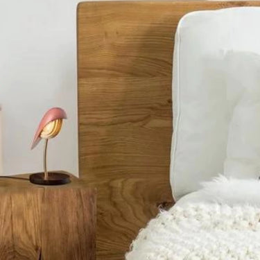 Daqiconcept Desk Lamp Bird Burnt Brick