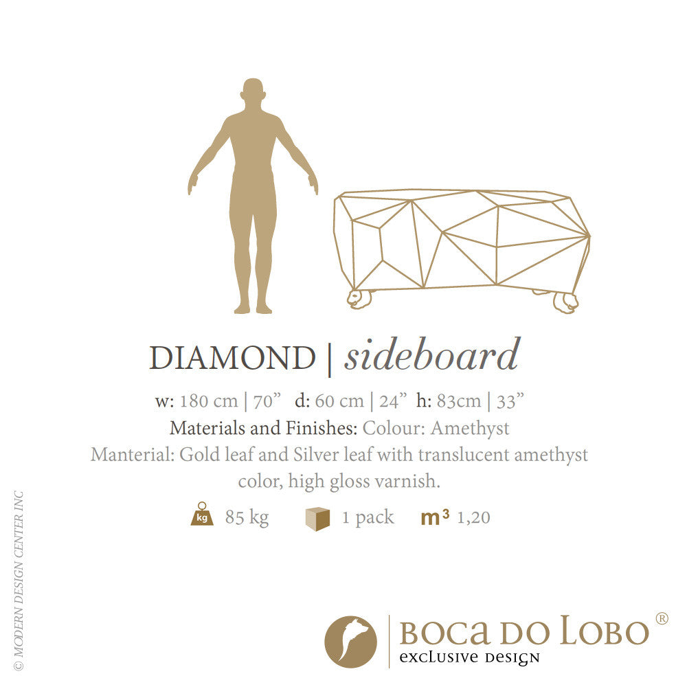 Boca do Lobo Amethyst Sideboard Limited Edition | Boca do Lobo | LoftModern