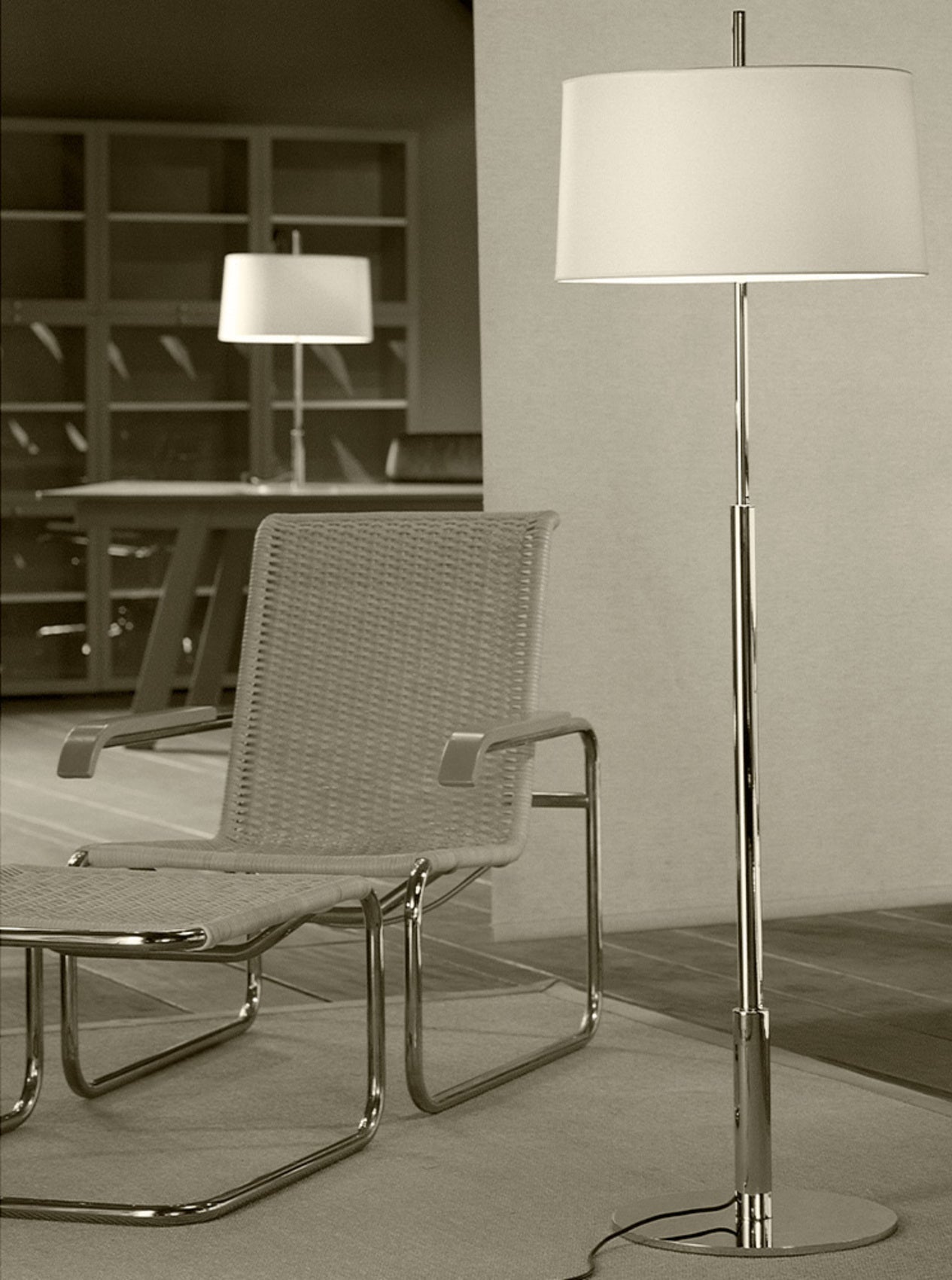 Santa & Cole Diana Mayor Floor Lamp