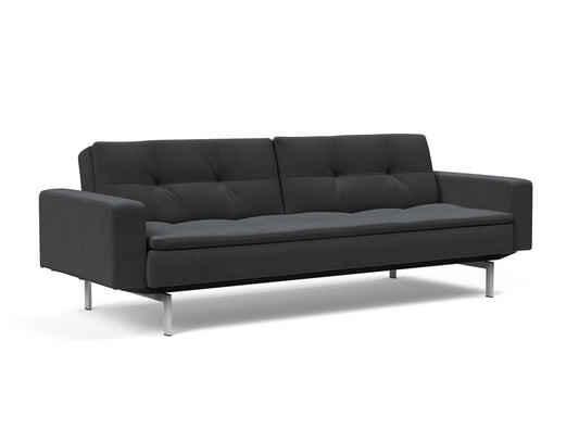 Innovation Living Dublexo Sofa Bed Stainless Steel with Arms
